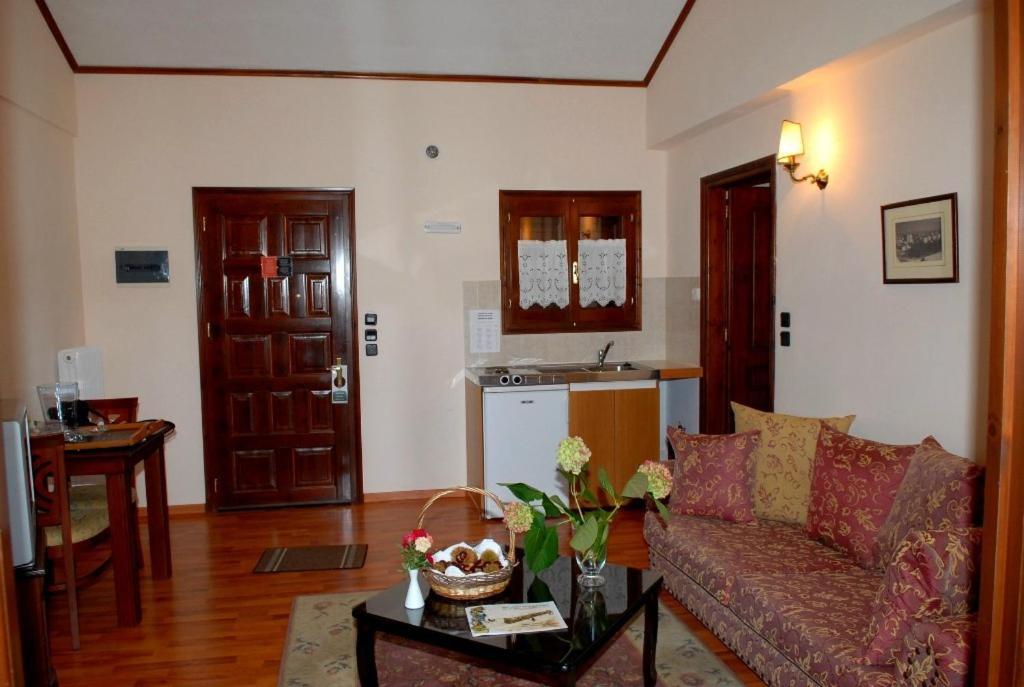 Hotel Aglaida Apartments Tsagkarada Oda fotoğraf