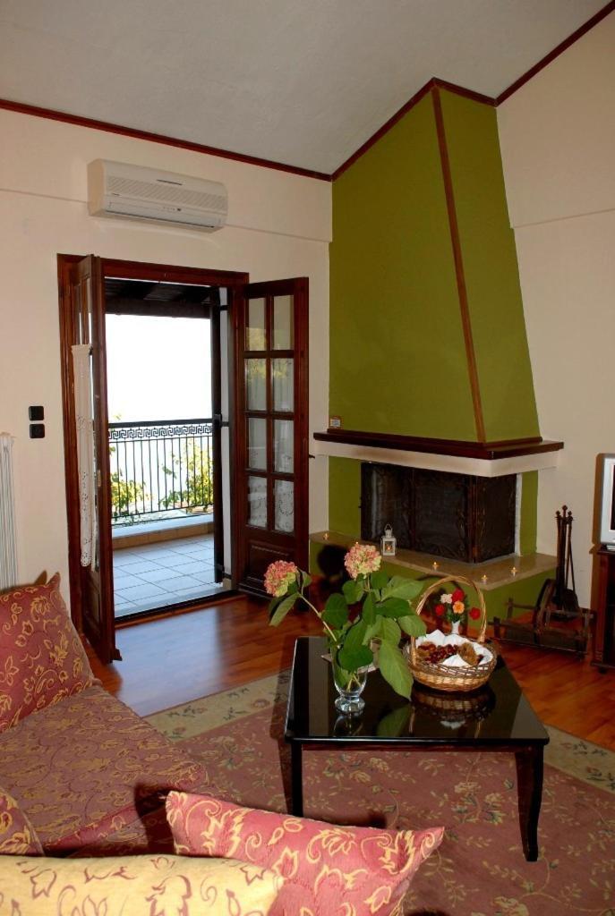 Hotel Aglaida Apartments Tsagkarada Dış mekan fotoğraf